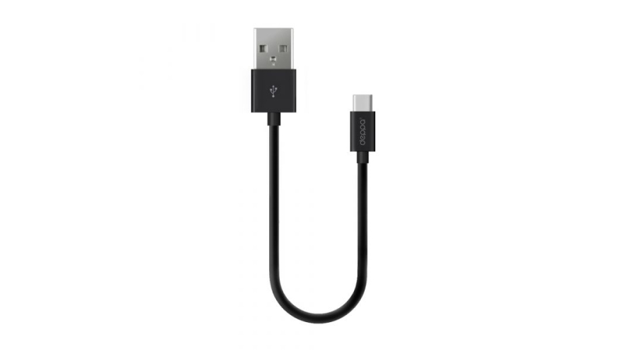 Кабель Deppa Classic USB - USB-C 2.4A 2м Black (72313)