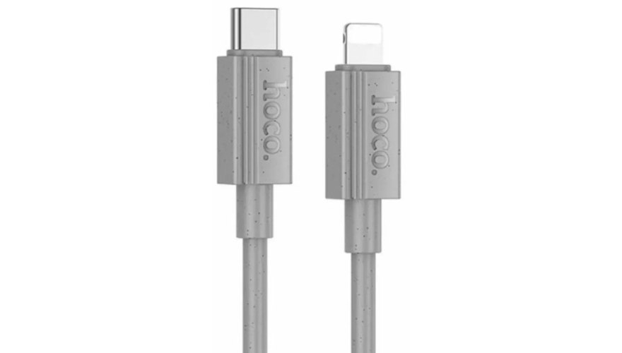 Кабель Hoco X107 Type-C - Lightning 27W 1м Gray