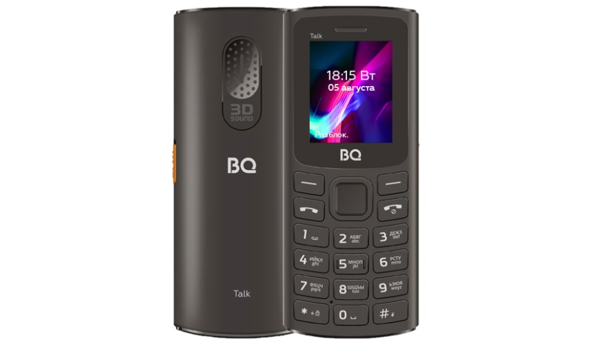 Мобильный телефон BQ 1862 Talk Dual Sim Black (Черный)
