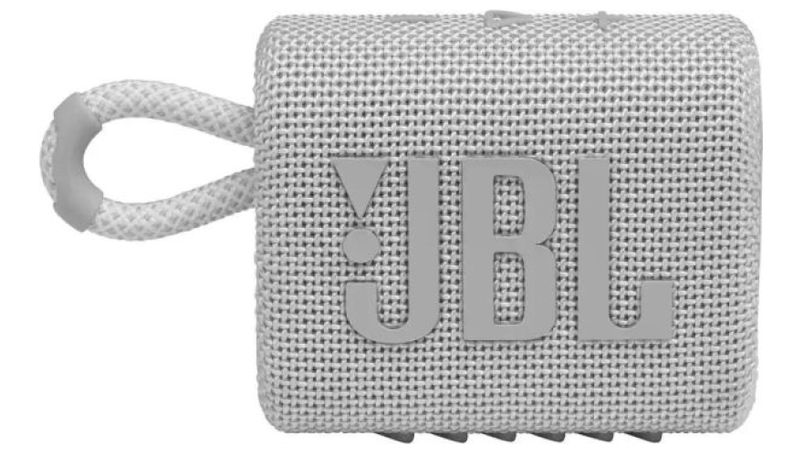 Портативная акустика JBL GO 3 White (JBLGO3WHT)