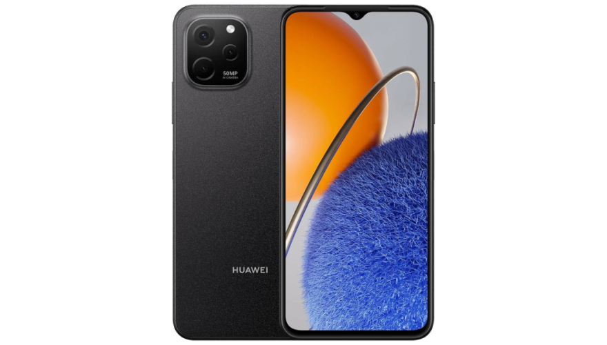 Смартфон Huawei Nova Y61 6/64GB Black (Полночный черный) (RU)