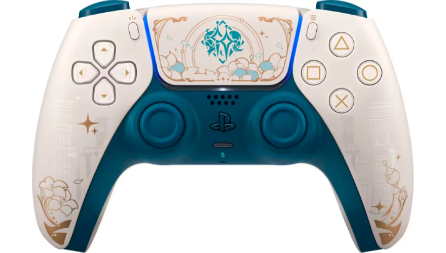 Геймпад Sony DualSense Genshin Impact Limited Edition (Синий)