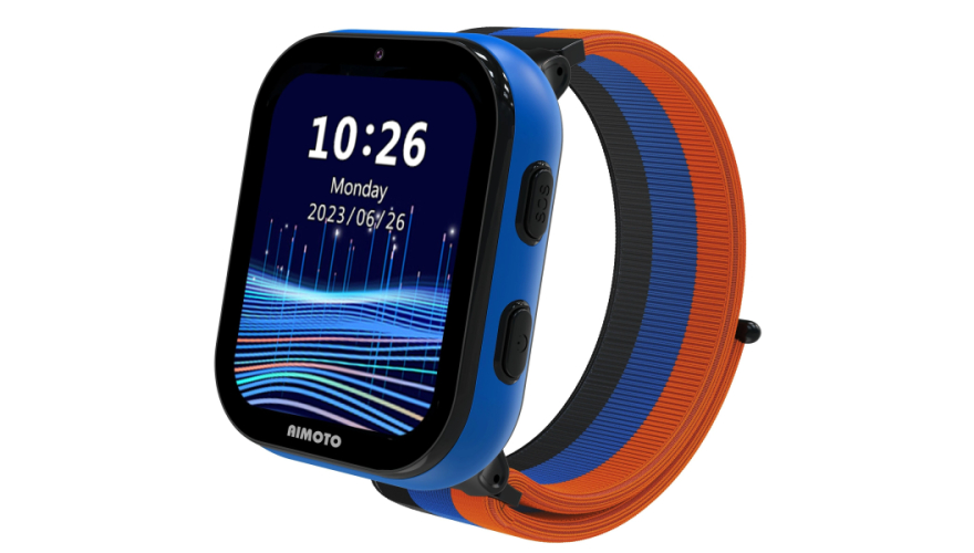 Детские умные часы Aimoto Fun 4G Синий/Черный