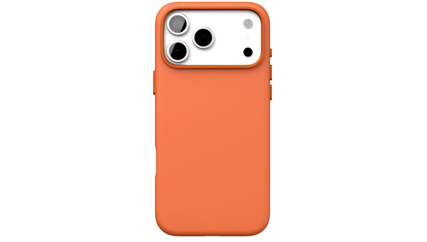 Чехол-накладка силикон VLP Aster Pro Case with Magsafe для Apple iPhone 17 Pro Max Оранжевый