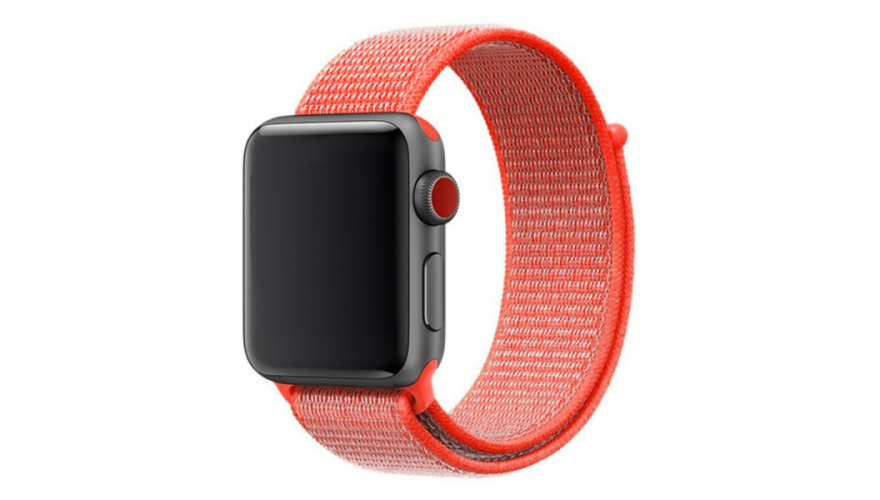 Ремешок для Apple Watch 38/40/41mm Nylon Loop Orange