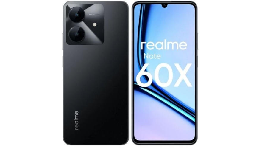 Смартфон Realme Note 60x 4/128GB Black (Черный) (RU)