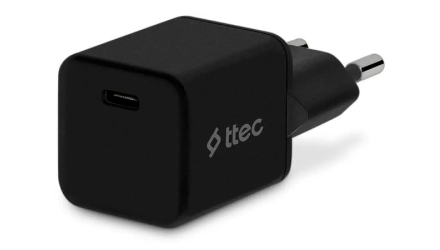 СЗУ TTEC SmartCharger Pro USB-C 20W Black (Черный)