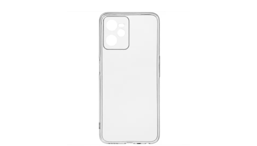 Чехол-накладка силикон DF для Realme C35 Прозрачный