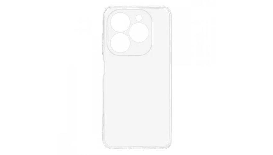 Чехол-накладка силикон для Tecno Spark 20 Прозрачный