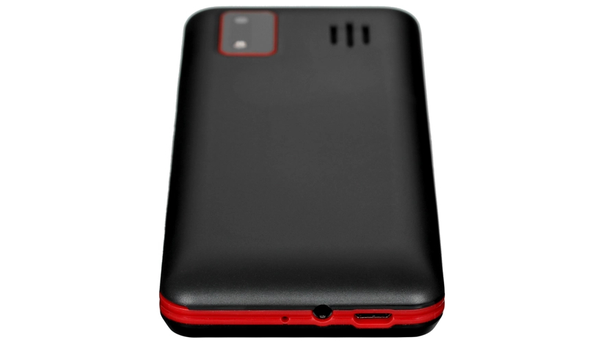 Телефон Texet TM-321 Dual Sim Black-Red (Черный-Красный)
