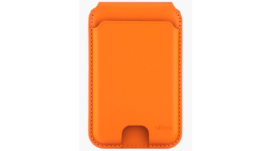 Чехол картхолдер uBear MagSafe Fold Orange (Оранжевый)