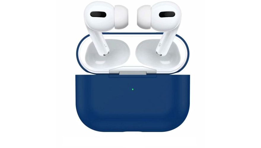 Силиконовый чехол для Apple AirPods Pro Dark Blue