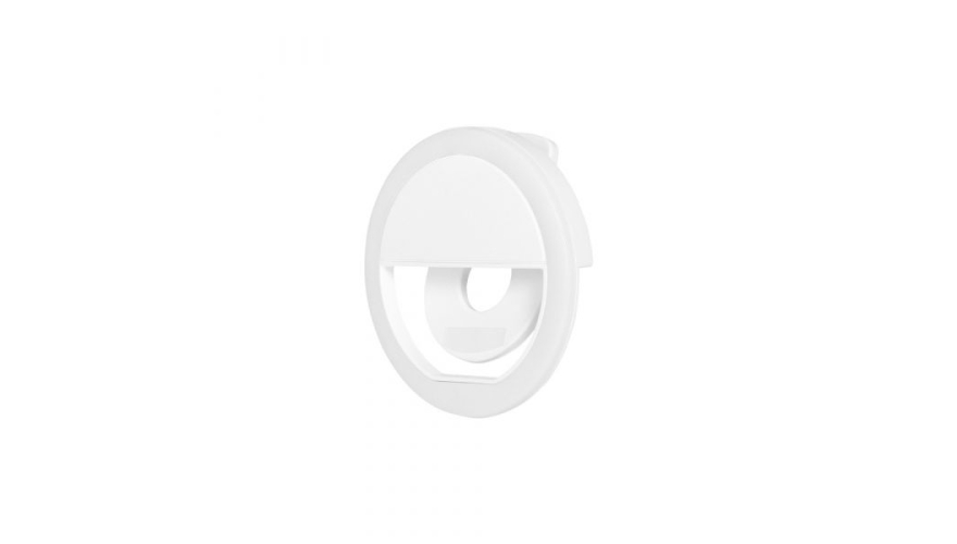 Световое LED кольцо для селфи DF LED-01 White