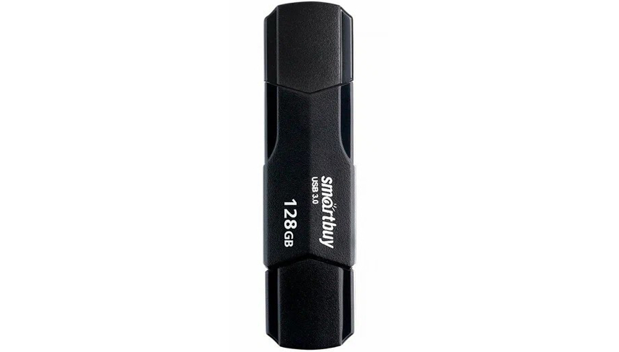 USB флеш-накопитель Smartbuy Clue USB 3.0 128GB Черная (SB128GBCLU-K3)