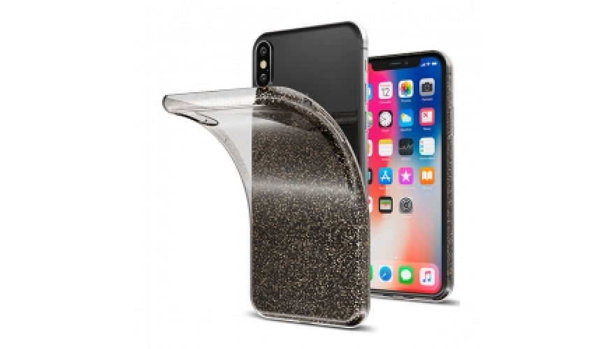 Чехол-накладка силикон для iPhone XR Chic Case Black