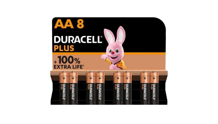 Набор батареек Duracell Plus AA LR6/MN1500 (8шт)