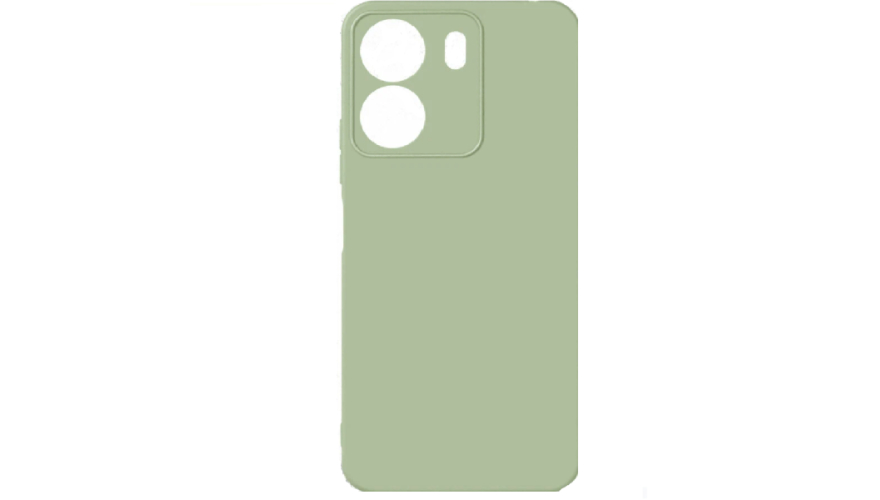 Чехол-накладка силикон для Xiaomi Redmi 13C/Poco C65 Зеленый