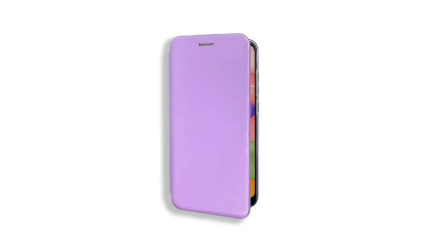 Чехол-книжка для Samsung Galaxy A24 Фиолетовый (боковая)