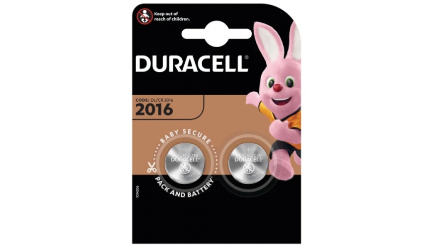 Набор батареек Duracell 2016 (2ШТ)