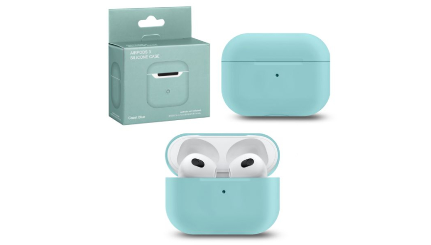 Силиконовый чехол для Apple AirPods 3 Sky Blue