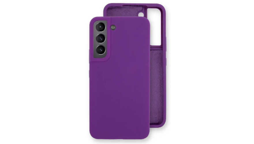 Чехол-накладка силикон для Samsung Galaxy S22+ Фиолетовый