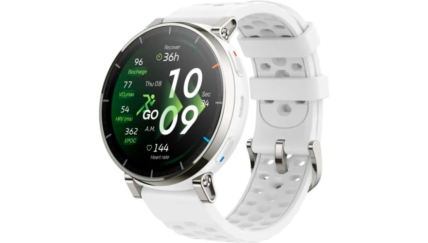 Часы Amazfit Active 3 Premium 45mm Aero White (Белый)