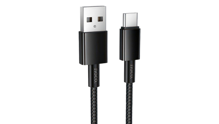 Кабель Hoco X119 USB - Type-C 3.0A 1м Black