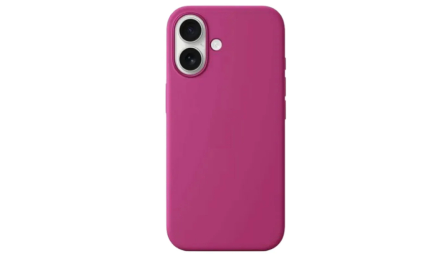 Чехол-накладка силикон Silicone Case для iPhone 17 Малиновый
