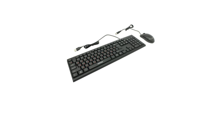Клавиатура и мышь SmartBuy SBC-227367-K Black USB