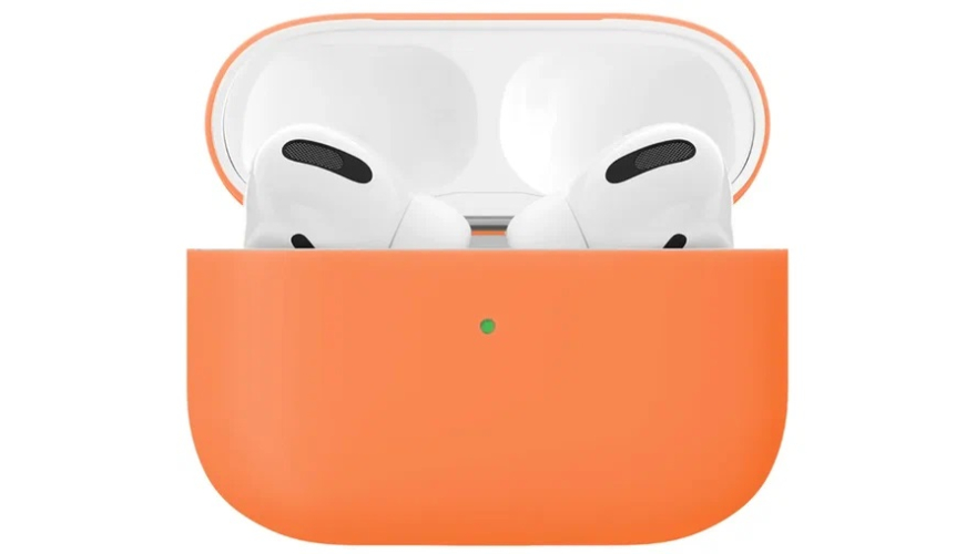 Силиконовый чехол для Apple AirPods Pro Orange