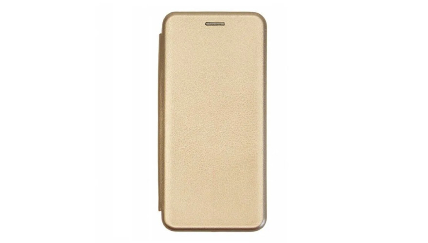 Чехол-книжка для iPhone 16 Pro Max Золотой (боковая)