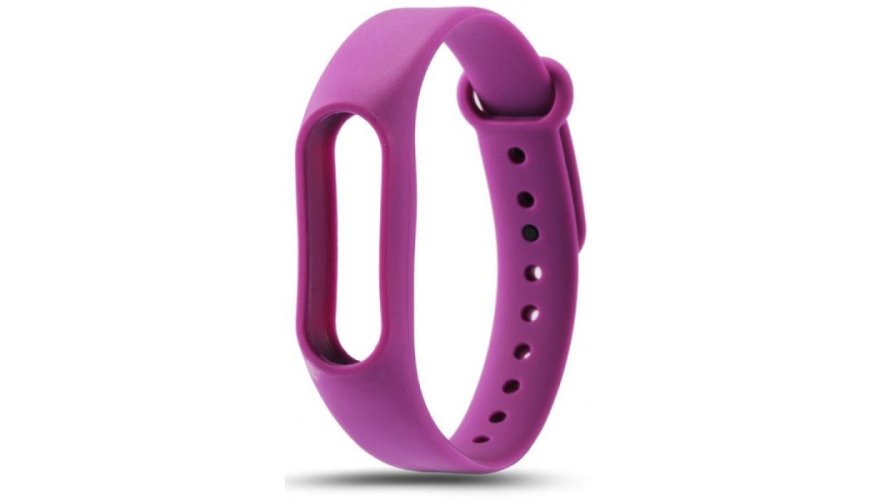 Сменный силиконовый ремешок для Xiaomi Mi Band 7 Purple