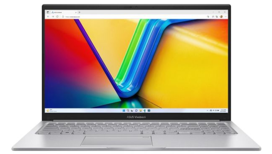 Ноутбук ASUS VivoBook 15 X1504VA-BQ40 (Intel 5 120U/15.6"/16GB/512GB SSD/UHD Graphics/NoOs) Silver