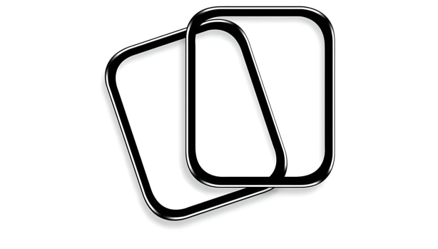 Защитное стекло для Apple Watch 42mm 3D black