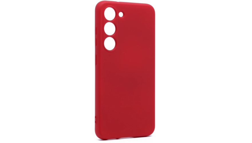 Чехол-накладка силикон для Samsung Galaxy S24 Красный