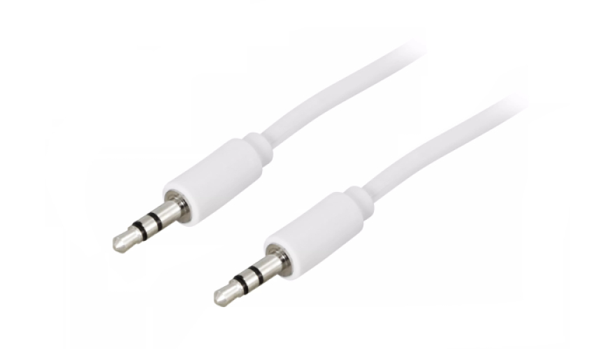 Кабель AUX Sempai 3.5мм - 3.5мм 1м Белый