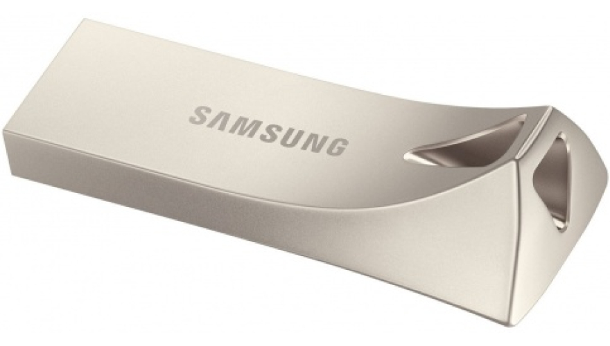 USB Flash Drive Samsung BAR Plus 256GB, USB 3.1 300 МВ/s, Silver (MUF-256BE3/APC)