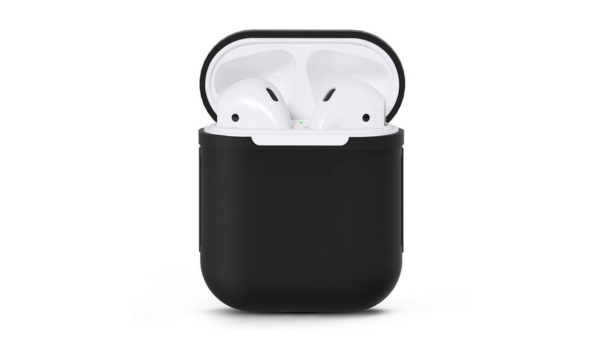 Силиконовый чехол ISA для Apple AirPods Черный