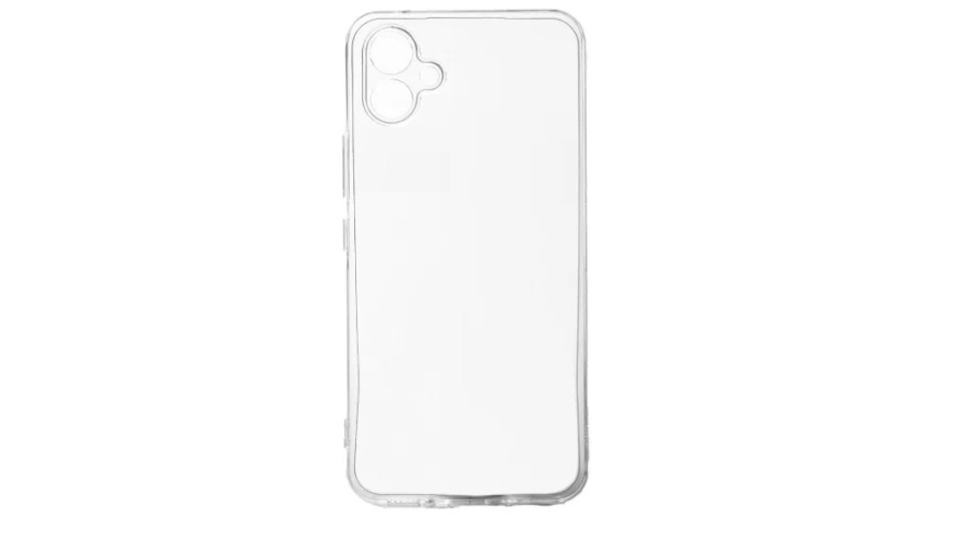 Чехол-накладка силикон Borasco для Samsung Galaxy A05 Прозрачный