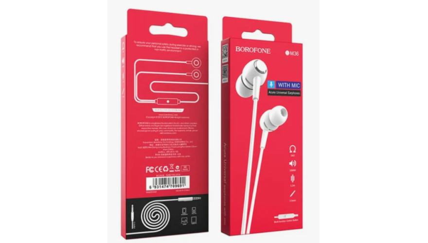 Наушники Borofone BM36 White