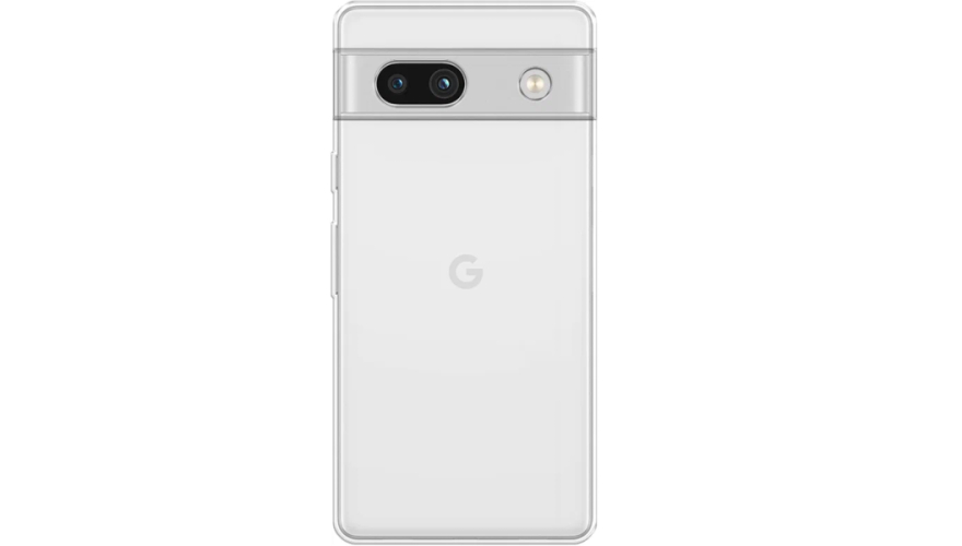 Чехол-накладка силикон для Google Pixel 7A Прозрачный