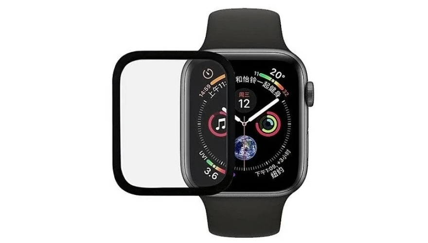 Защитная пленка для Apple Watch 44mm 3D Black