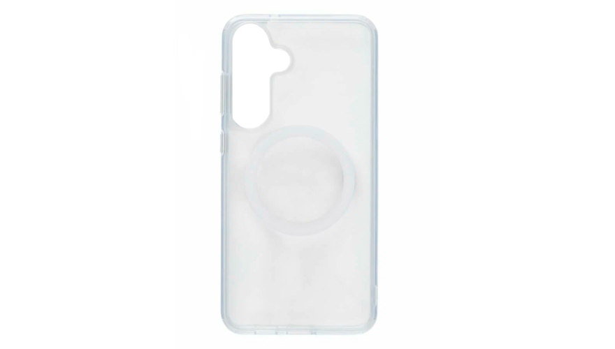 Чехол-накладка Borasco Ice Magnet Case с MagSafe для Samsung Galaxy S25 Прозрачный матовый