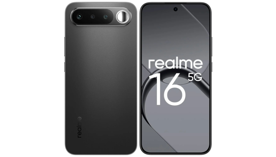 Смартфон Realme 16 5G 8/256GB Air Black (Темно-серый) (RU)