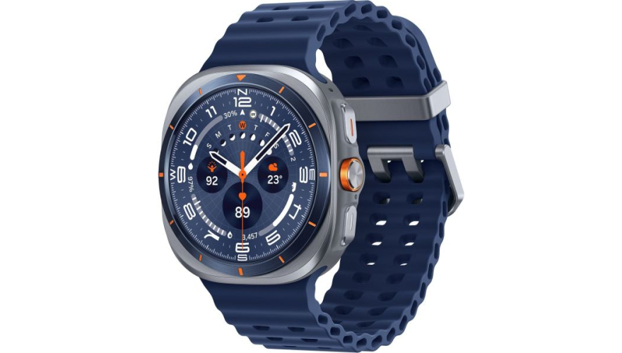 Смарт-часы Samsung Galaxy Watch Ultra 2025 LTE 47мм Titanium Blue (Титановый Синий)