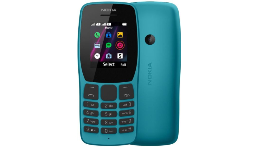Телефон Nokia 110 (2019) Dual Sim (TA-1192) Синий