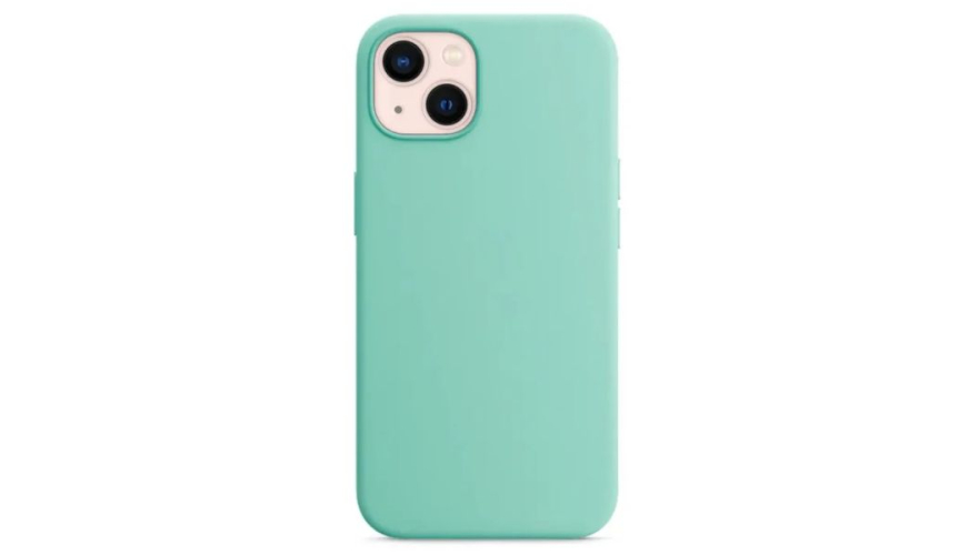 Чехол-накладка силикон Silicone Case для iPhone 13 Бирюзовый