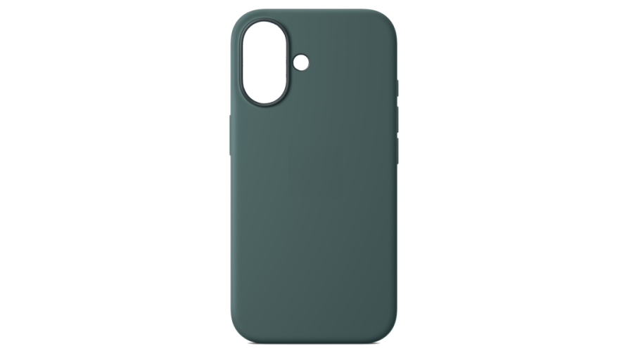 Чехол-накладка силикон Silicone Case для iPhone 16 Темно-Зеленый