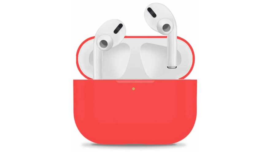 Силиконовый чехол ISA для Apple AirPods Pro Красный