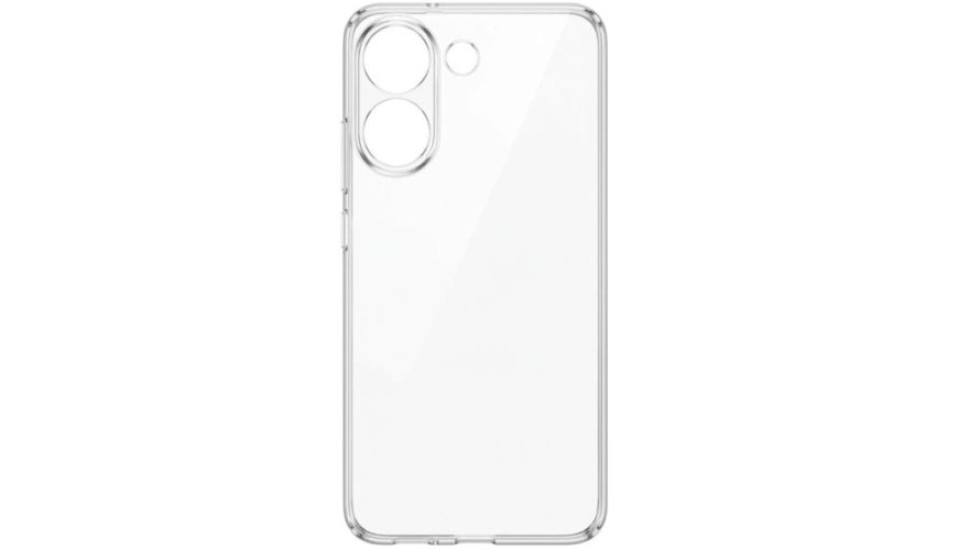 Чехол-накладка силикон для Honor X7e Прозрачный